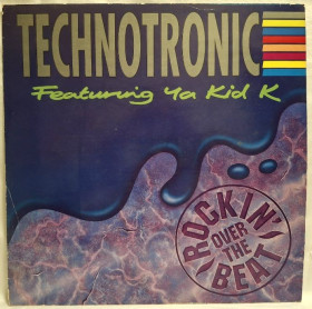 Платівки Пластинки ^/--/^ Technotronic Feat Ya Kid K - Rockin&amp;apos; Over The Beat - 1990.  (EP). 12. Vinyl. Пластинка. UK. ^_^^^ Technotronic Feat Ya Kid K - Rockin&amp; Over The Beat - 1990. (EP). 12.Vinyl. Пластинка. UK. - фото фото фото