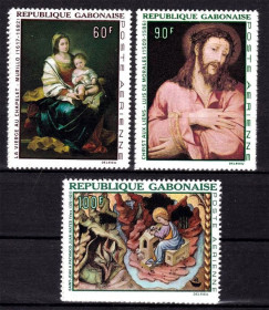 Мистецтво Искусство ^/--/^ Искусство . Габон 1968 г MNH - ^_^^^ Мистецтво . Габон 1968 р MNH - фото фото фото