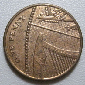 Єлизавета II (після ) Елизавета II (после ) ^/--/^ Велика Британія 1 пенні 2011 року 43251 ^_^^^ Великобритания 1 пенни 2011 года 43251 - фото фото фото