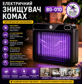 Пастки, знищувачі комах Ловушки, уничтожители насекомых ^/--/^ Электрический отпугиватель насекомых Mosquito Killing Lamp BG-010 /УФ-лампа от комаров 360° USB / Настенный уничтожитель насекомых ^_^^^ Електричний відлякувач комах Mosquito Killing Lamp BG-010 /УФ-лампа від комарів 360° USB / Настінний знищувач комах - фото фото фото