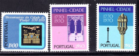 Португалія Португалия ^/--/^ Португалия  1972 г MNH - архитектура ^_^^^ Португалія 1972 MNH - архітектура - фото фото фото