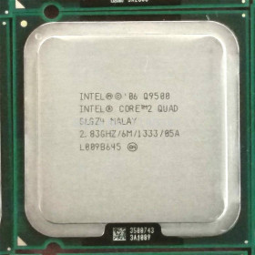 Процесори Процессоры ^/--/^ Процесор Intel Core 2 Quad Q /--/ 9500 LGA /--/ 775 2.83 GHz, 95 /--/ W Б/В ^_^^^ Процессор Intel Core 2 Quad Q /--/ 9500 LGA /--/ 775 2.83 GHz, 95 /--/ W Б/В - фото фото фото