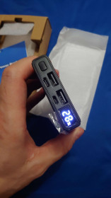 Зовнішні акумулятори (Power Bank) Внешние аккумуляторы (Power Bank) ^/--/^ Повербанк  GYX SP /--/ 05 37 /--/ Wh 10000 mAh с LED-дисплеем Power Bank Новый ^_^^^ GYX SP /--/ 05 37 /--/ Wh 10000 mAh з LED-дисплеєм Power Bank Новий - фото фото фото