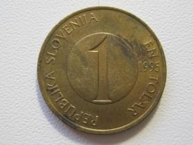 Словенія Словения ^/--/^ Словения 1 толар 1995 года 34542 ^_^^^ Словенія 1 толар 1995 року 34542 - фото фото фото