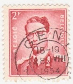 Бенілюкс Бенилюкс ^/--/^ Бельгия 1957  г. № 1078 гашеная ^_^^^ Бельгія 1957 р. No 1078 гашена - фото фото фото