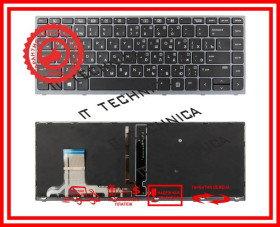 Клавіатури Клавиатуры ^/--/^ Клавиатура HP ZBook Studio G /--/ 3 Mobile Workstation 841681-001 Черная с серой рамкой и подсветкой RUUS ^_^^^ HP ZBook Studio G /--/ 3 Mobile Workstation 841681-001 Чорна з підсвічуванням RUUS - фото фото фото