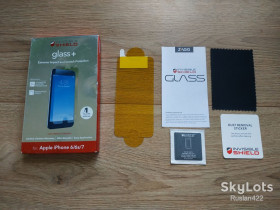 Плівки для екранів Пленки для экранов ^/--/^ Захисне скло ZAGG для iPhone 6 6 /--/ S 7 8 SE 2020 Glass+ защитное стекло ^_^^^ Защитное стекло ZAGG для iPhone 6 6 /--/ S 7 8 SE 2020 Glass+ защитное стекло - фото фото фото