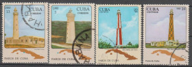Острівні держави Островные государства ^/--/^ Куба 1980-1983 маяки - фото фото фото