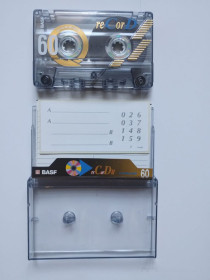 Касети Кассеты ^/--/^ Аудиокассета BASF reCorD II  60 ^_^^^ Аудіокасет BASF reCorD II 60 - фото фото фото