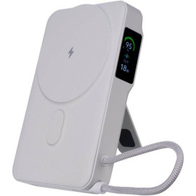 Зовнішні акумулятори (Power Bank) Внешние аккумуляторы (Power Bank) ^/--/^ Power bank Gelius GP-PBW /--/ 120 10000 mAh зі швидкою зарядкою / бездротовою зарядкою MagSafe / дисплеєм  ^_^^^ Power bank Gelius GP-PBW /--/ 120 10000 mAh со быстрой зарядкой / беспроводной зарядкой MagSafe / дисплеем - фото фото фото
