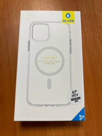 Чохли, бампера Чехлы, бампера ^/--/^ Чохол Blueo for iPhone 14 Plus Crystal Pro Drop Resistance MagSafe Прозорий ^_^^^ Чехол Blueo for iPhone 14 Plus Crystal Pro Drop Resistance MagSafe - фото фото фото
