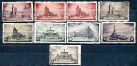 СРСР - СССР - ^/--/^ СССР. 1937 г. АРХИТЕКТУРА НОВОЙ МОСКВЫ. * &amp;quot;3 коп&amp;quot; - гашеные. ^_^^^ СРСР. 1937 АРХІТЕКТУРА НОВОЇ МОСКВИ. * &amp;quot;3 коп &amp;quot; - гашені. - фото фото фото