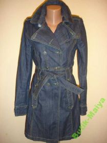Плащі Плащи ^/--/^ Джиинсовый плащ (DENIM) 10-12 р.  Сток ^_^^^ Джіїнсовий плащ (DENIM) 10-12 р. Сток - фото фото фото
