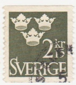 Скандинавія Скандинавия ^/--/^ Швеция 1962 г. № 499 гашеная ^_^^^ Швеція 1962 р. No 499 гашена - фото фото фото