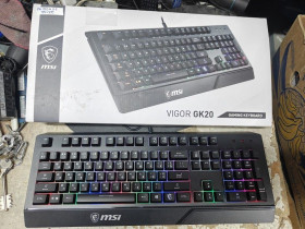 Клавіатури Клавиатуры ^/--/^ Игровая клавиатура с подсветкой MSI Vigor GK /--/ 20 USB № 26150402 ^_^^^ Ігрова клавіатура з підсвіткою MSI Vigor GK /--/ 20 USB No 26150402 - фото фото фото