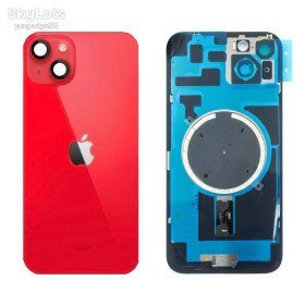 Корпуса на iPhone Корпуса на iPhone ^/--/^ Задня кришка APPLE iPhone 14 Plus Red  (червона) з рамкою, склом камер та магнітом ^_^^^ Задняя крышка APPLE iPhone 14 Plus Red (красная) с рамкой, стеклом камер и магнитом - фото фото фото