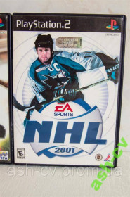 Диски з відеоіграми Диски с видеоиграми ^/--/^ Диск Playstation 2 - NHL 2001 (NTSC) - фото фото фото