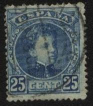 Іспанія Испания ^/--/^ Испания 1901 г. № 209 гашеная ^_^^^ Іспанія 1901 р. No 209 гашена - фото фото фото
