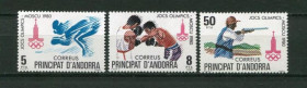 Спорт Спорт ^/--/^ Андорра 1980, XXII летние Олимпийские игры 1980 в Москве Mi /--/ 133-135 MNH ^_^^^ 1980, XXII літні Олімпійські ігри 1980 в Москві Mi /--/ 133-135 MNH - фото фото фото