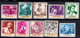 Іспанія Испания ^/--/^ EU  Испания 1968 г  MNH  - искусство ^_^^^ EU Іспанія 1968 MNH - мистецтво - фото фото фото