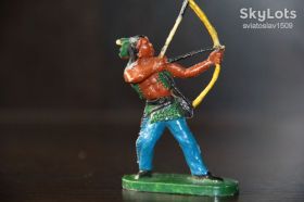 Фігурки, солдатики Фигурки, солдатики ^/--/^ индеец лучник Польша 54 /--/ мм ^_^^^ Індіанець лучник Польща 54 /--/ мм - фото фото фото