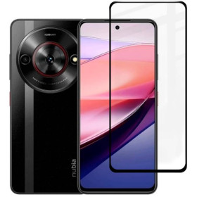 Чохли, бампера Чехлы, бампера ^/--/^ Захисне скло Fiji Premium для Nubia Focus 5 /--/ G повне проклеювання Anti-Static чорний ^_^^^ Защитное стекло Fiji Premium для Nubia Focus 5 /--/ G полное проклеивание Anti-Static черный - фото фото фото