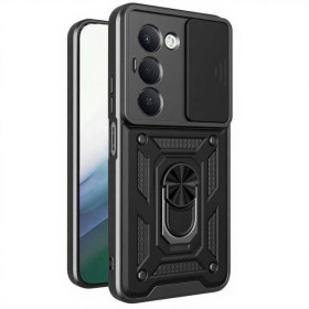 Чохли, бампера Чехлы, бампера ^/--/^ Чохол Fiji Camera Defence для Xiaomi Redmi 15 бампер із захистом камери та підставкою Black ^_^^^ Чехол Fiji Camera Defence для Xiaomi Redmi 15 бампер с защитой камеры и подставкой Black - фото фото фото