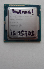 Процесори Процессоры ^/--/^ Intel Core i /--/ 5-4570 /--/ S 2,9-3,6 /--/ GHz/5 /--/ GT/s/6 /--/ MB 65 /--/ W Socket 1150 УЦЕНКА! - фото фото фото