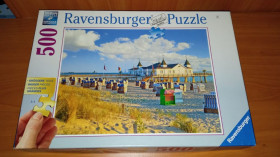 Пазли, мозаїки Пазлы, мозаики ^/--/^ Пазлы большого размера &amp;quot;ravensburger&amp;quot;  500 шт. &amp;quot;In the beach&amp;quot; ^_^^^ Пазли великого розміру &amp;quot;ravensburger &amp;quot; 500 шт. &amp;quot;In the beach &amp;quot; - фото фото фото