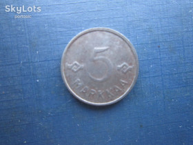 Фінляндія Финляндия ^/--/^ Монета 5 марок Фінляндія 1952 ^_^^^ Монета 5 марок Финляндия 1952 - фото фото фото