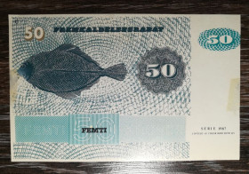 Копії Копии ^/--/^ Данія 50 крон 1987 ігрова чи бонусна  (знижка) купюра. ^_^^^ Дания 50 крон 1987 игровая или бонусная (скидка) купюра. - фото фото фото