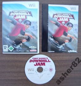 Диски з відеоіграми Диски с видеоиграми ^/--/^ Игра на Nintendo Wii &amp;quot;Tony Hawk&amp;apos;s Downhill Jam&amp;quot;       (PAL) ^_^^^ Гра на Nintendo Wii &amp;quot;Tony Hawk&amp;apos;s Downhill Jam&amp;quot; (PAL) - фото фото фото