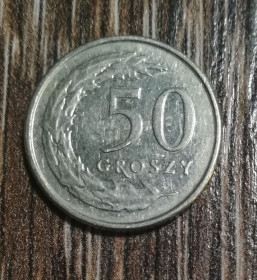 Інше Другое ^/--/^ 50 грошів 2019 Польща. ^_^^^ 50 денег 2019 Польша. - фото фото фото