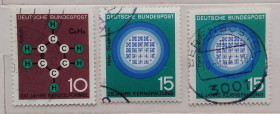 НДР, ФРН ГДР, ФРГ ^/--/^ Германия 1964 г - Наука и техника ^_^^^ Німеччина 1964 - Наука і техніка - фото фото фото