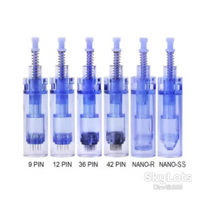 Інше Другое ^/--/^ Картридж для дермапена Dr.Pen 42 pin / Nano 5 /--/ шт Blue ^_^^^ Картридж для дермапена Dr.Pen 42 pin 5 /--/ шт Blue - фото фото фото