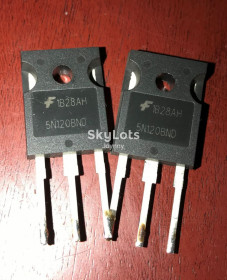 Транзистори Транзисторы ^/--/^ IGBT транзистор HGTG /--/ 5 /--/ N /--/ 120 /--/ BND, 1200 /--/ v, 21 (40)A, 167 /--/ W 2 шт. б/в. - фото фото фото
