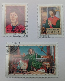 Монголія Монголия ^/--/^ Монголия 1973 Коперник, гашеные (II) ^_^^^ Монголія 1973 Коперник, гашені (II) - фото фото фото
