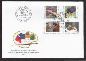 Європа Европа ^/--/^ Швейцария 1986 ЖИВОПИСЬ ИЗОБРАЗИТЕЛЬНОЕ ИСКУССТВО КАРТИНЫ КПД Mi.1317-20 EUR 6.50 $4.99 ^_^^^ Швейцарія 1986 ЖИВОПИС ВИРОБНИЧЕ МИСТЕЦТВО КАРТИНИ ККД Mi.1317-20 EUR 6.50 - фото фото фото