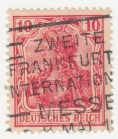 Веймарська республіка Веймарская республика ^/--/^ Германия   ( Рейх) 1905 г. №  84  гашеная ^_^^^ Німеччина (Рейх) 1905 р. No 84 гашена - фото фото фото
