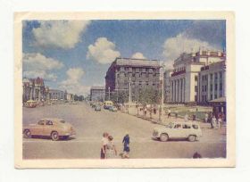 СРСР СССР ^/--/^ СССР 1962  Открытка  Новосибирск 1 Старое фото Моторин ^_^^^ СРСР 1962 Листівка Новосибірськ 1 Старе фото Моторин - фото фото фото