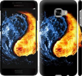 Чохли, бампера Чехлы, бампера ^/--/^ Чехол на Samsung Galaxy C /--/ 5 C /--/ 5000 Инь-Янь 1670 /--/ m-301 - фото фото фото