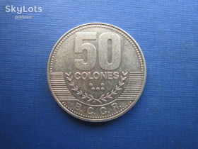 Коста-Ріка Коста-Рика ^/--/^ Монета 50 колон Коста-Ріка 2015 ^_^^^ Монета 50 колонн Коста-Рика 2015 - фото фото фото