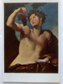 СРСР СССР ^/--/^ Почтовая карточка СССР. Ф.А БРУНИ. ВАКХАНТ. 1930 год. Издание Гос. Третьяковской галереи. Чистая ^_^^^ Поштова картка СРСР. Ф. А БРУНІ. ВАКХАНТ. 1930. Видання Держ. Третьяковська галерея. Чистий - фото фото фото