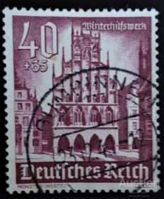 Третій Рейх (-) Третий Рейх (-) ^/--/^ Германия  1940  г. № 751 гашеная ^_^^^ Німеччина 1940 р. No 751 гашена - фото фото фото
