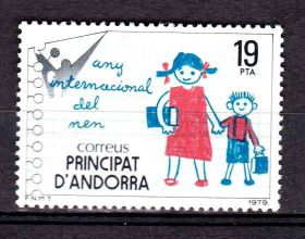 Малі Держави Європи Малые Государства Европы ^/--/^ Андорра  1979 г  MNH ^_^^^ Андорра 1979 MNH - фото фото фото