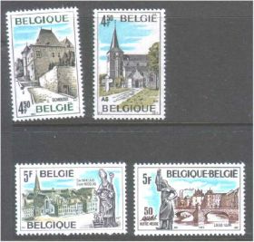 Бенілюкс Бенилюкс ^/--/^ ZM Бельгия 1977 г MNH - Архитектура ^_^^^ ZM Бельгія 1977 MNH - фото фото фото