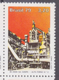Південна Америка Южная Америка ^/--/^ Бразилия 1979 МЕТАЛЛУРГИЯ ЗАВОД ВЫПЛАВКА СТАЛЬ ЖЕЛЕЗО МЕТАЛЛ РЕСУРСЫ ПРОМЫШЛЕННОСТЬ 1 /--/ м StW 1768** MNH ^_^^^ Бразилія 1979 Металургія завод виплачування стала залізо металів ресурси промисловості 1 /--/ м StW 1768** MNH - фото фото фото