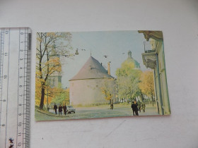 СРСР СССР ^/--/^ Открытка Львов Пороховая башня Фото Маруженко Соловского 1972 год ^_^^^ Листівка Львів Порохова вежа Фото Маруженко Соловського 1972 рік - фото фото фото