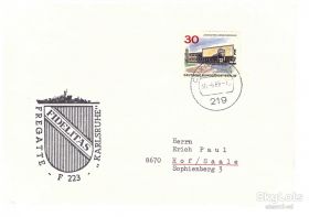 Тематичні колекції Тематические коллекции ^/--/^ Флот. Германия 1966 г МК - СГ- фрегат Karlsruhe -     ( фото корабля - вне лота , для наглядности) - 3 скана ^_^^^ Флот. Німеччина 1966 р МК - СГ- фрегат Karlsruhe - ( фото корабля - поза лотом, для наочності) - 3 скана - фото фото фото