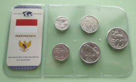 Індонезія Индонезия ^/--/^ Набор монет ИНДОНЕЗИЯ блистер запайка набір ІНДОНЕЗІЯ пластик ^_^^^ Набор монет ИНДОНЕЗИЯ блистер запайка набор ИНДОНЕЗИЯ пластик - фото фото фото